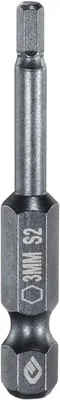 Produktbild von Innensechskant Bit Set 3,0mm mit 50mm Länge und magnetischem 1/4" Sechskantschaft aus S2 Stahl