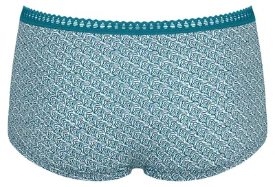 Productafbeelding van sloggi Dames lange boxershorts, blauw, GO Crush, 3-pack, diverse kleuren, maat XXL