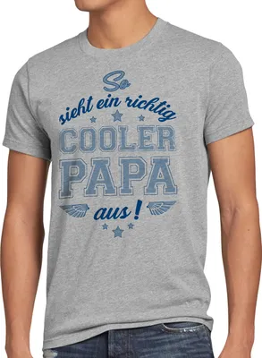 Produktbild von style3 So sieht ein richtig cooler Papa aus Herren T-Shirt