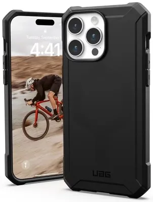 Obrázok produktu pre UAG Essential Armor MagSafe čierny pre iPhone 15 Pro Max (114296114040)