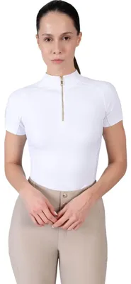 Produktbild von Maximilian Equestrian Funktionsshirt Damen Kurzarm Aero Baselayer White S