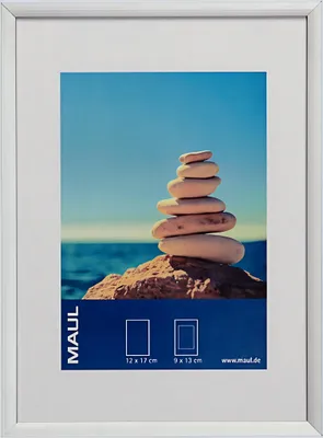 Immagine prodotto di Cornice MAUL MAULdesign in alluminio 13 x 18 cm, circa B6 argento