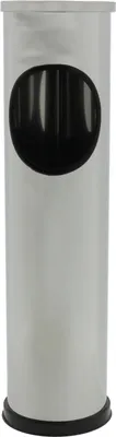 Produktbild von Standabfallbehälter 10 Liter mit Aschenbecher 57x15cm
