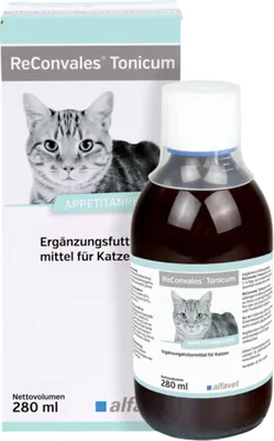 Produktbild von Alfavet ReConvales Tonicum 280 ml | für Katzen bei Untergewicht