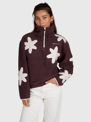 Produktbild von BRUNOTTI Kirsten Women Urban Fleece RAISIN RAISIN S