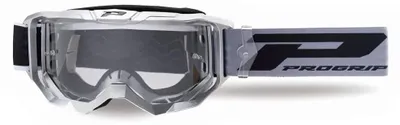 Imagen del producto de Progrip 3307 Vision Go Pz3300tr: Gafas para off-road, color gris, lentes transparentes