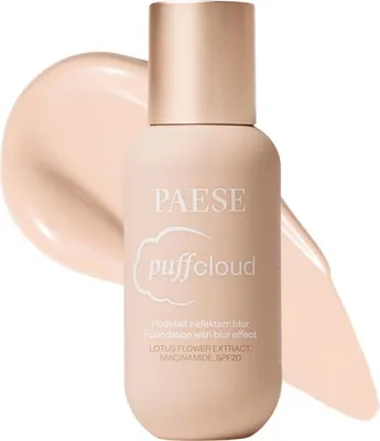 Produktbild von Paese Puff Cloud Foundation Mit Weichzeichenerffekt 01 Light Beige 37Ml