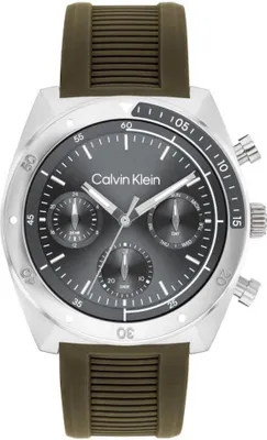 Produktbild von Zegarek męski CALVIN KLEIN 25200469 zielony fashion