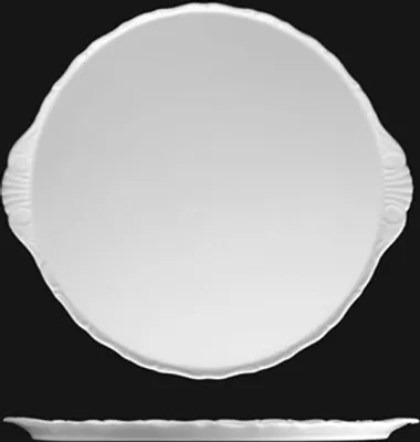 Produktbild von Kuchenteller 17 cm, weißes Porzellan, Verona, G. Benedikt