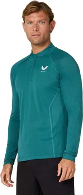 Produktbild von Castore Apex Engineered Knit Halbreißverschluss-langarm-t-shirt Grün L Mann Grün L