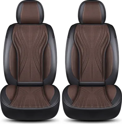 Produktbild von Schonbezüge Sitzbezüge für Mercedes E Klasse W211 S211 Bj 2002-09 in Schwarz/Braun M7