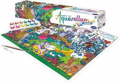 Immagine prodotto di Pittura ad acquerello - Poster Aquarellum Mondo delle favole