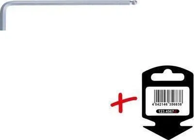Produktbild von KS TOOLS Winkelschraubendreher 151.21035-E Chrom-Vanadium-Stahl 10g