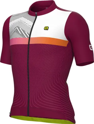 Produktbild von ALÉ Kurzarm Fahrradtrikot - ZIG ZAG PR-S - Lila L