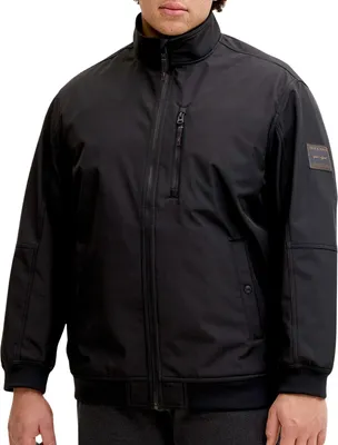 Produktbild von Jack & Jones 12289032_2161_XXXL, Bomber, Uni, Erwachsener, Reißverschluss, Polyester, Schwarz