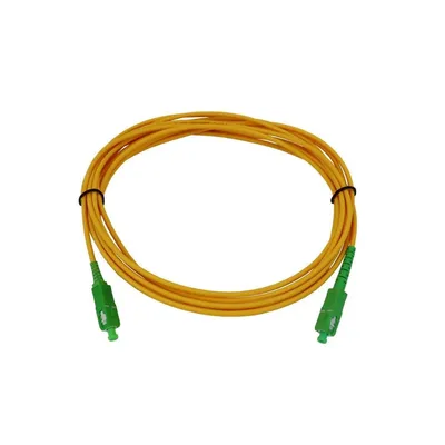 Zdjęcie produktu dla Kabel krosowy światłowodowy SC/APC, 5 m, LSFH, Dca, jednomodowy, pomarańczowy