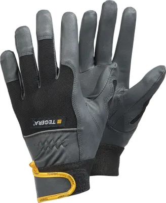 Produktbild von Tegera 9105 PRO Montagehandschuh ungefüttert mit verstärktem Zeigefinger für präzise Arbeiten (6 Paar)
