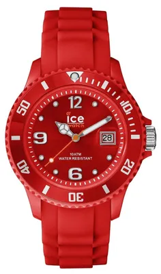 Produktbild von Ice Watch Sili Forever Uni Armbanduhr rot SI.RD.U.S.09