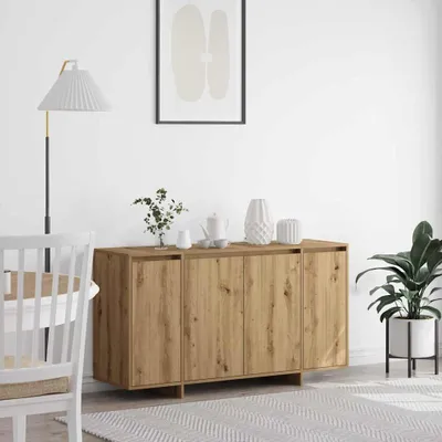 Produktbild von vidaXL Sideboard Artisan-Eiche 135 x 41 x 75 cm Holzwerkstoff