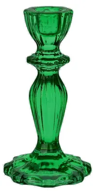Immagine prodotto di Portacandele in vetro verde 16cm
