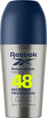 Zdjęcie produktu dla REEBOK Maximum Protection Antyperspirant Roll On Męski Odświeżenie 50ml