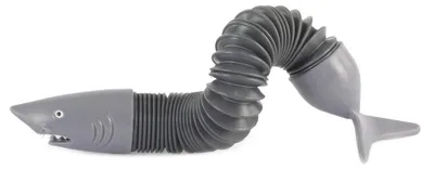 Zdjęcie produktu dla Keycraft Poptube Shark, Rozciągliwa figurka zabawka, Animals, Szary