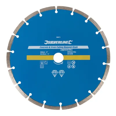 Produktbild von Silverline - Stein- und Beton-Diamanttrennscheibe