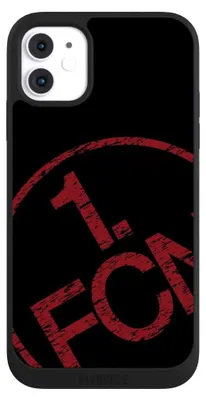 Produktbild von NIVOCASE Handyhülle für Apple iPhone 11  Hülle NIVOpure Case Schwarz 1. FCN Fanartikel Textur