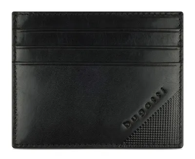 Zdjęcie produktu dla etui na karty bugatti nobile czarny czarny