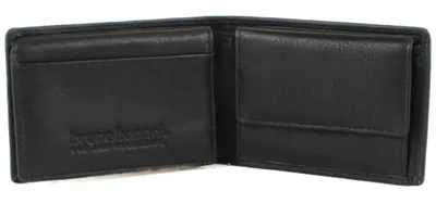 Produktbild von bruno banani Leder Geldbörse New York Wallet Black schwarz