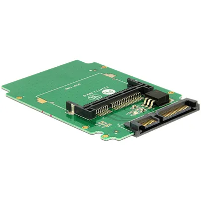 Produktbild von DeLOCK Card Reader - 2,5 Card Reader SATA > CFast - Unterstützt CFast Typ I / II Speicherkarten - SATA 3Gb/s - CFast (9
