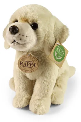 Zdjęcie produktu dla Pluszowy pies rasy labrador, 23 cm, wykonany z materiałów przyjaznych dla środowiska, miękki