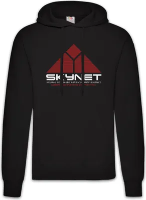 Produktbild von Urban Backwoods Skynet, Herren Hoodie, Farbe: Schwarz, Größe: L