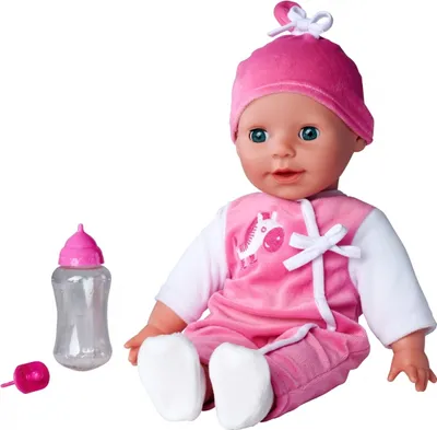 Produktbild von Laura Babysprache Touch Box Babypuppe Weichkörperpuppe mit Schlafaugen - für 2J+ Babypuppe