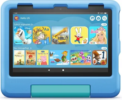 Produktbild von Dětský tablet Amazon Fire HD 8, 8-Zoll-HD-Display, černý, 32GB (2022)