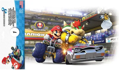 Obrázok produktu pre Mario Kart 8 nálepky, Nintendo