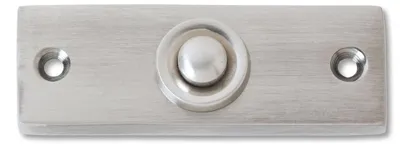 Immagine prodotto di Heidemann 70402 Pulsante campanello singolo nichelato 24 V/1A