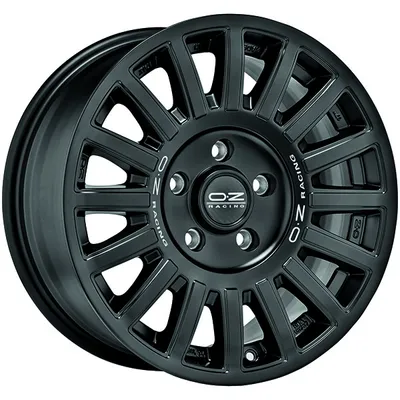 Produktbild von ALUFELGE OZ Racing RALLY RAID 8.5x18 5x130 ET 48 MATT BLACK SILVER LETTERING