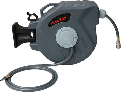 Produktbild von Hengda Schlauchtrommel Schlauchaufroller knick- und abriebfest 180° drehen 20m knick- und abriebfest hochflexiblen