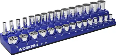 Produktbild von Magnetischer Leerer Organizer für Standard 3/8 Steckschlüssel