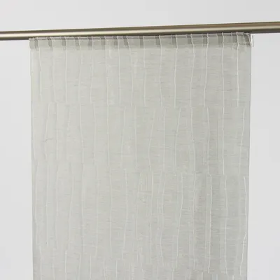 Produktbild von Schiebevorhang Flächenvorhang Scherli Streifen Miakdo grau 245x60cm