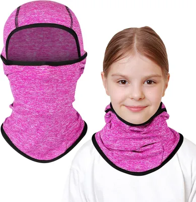 Zdjęcie produktu dla Balaclava dla dzieci 2-8 lat, wielofunkcyjny polar, wiatroszczelny, do sportów zimowych