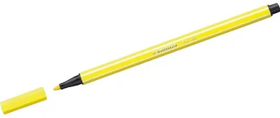 Produktbild von Premium-Filzstift - STABILO Pen 68 - Einzelstift - zitronengelb