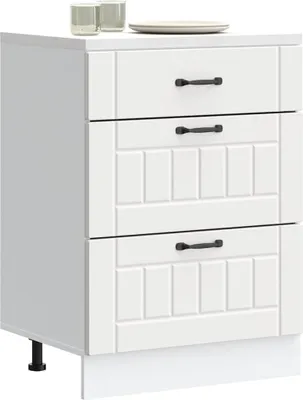 Produktbild von Möbel Küchen-Unterschrank Lucca Weiß Holzwerkstoff - Küchenschränke &46600