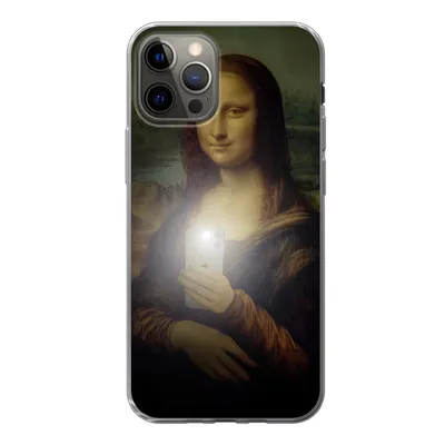 Produktbild von MuchoWow® Handyhülle Schutzhülle Hülle für iPhone 13 Pro Mona Lisa - Da Vinci - Telefon Silikon Softcase Handy Hülle - Handy-Tasche