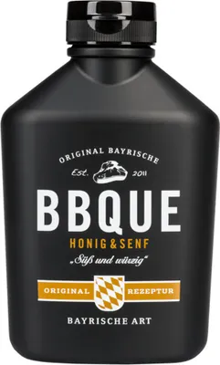 Produktbild von BBQUE | Honig & Senf | 400 ml | Flasche