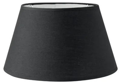 Produktbild von Home Sweet Home, Lampenschirm aus Stoff, Modell Largo, schwarz, 30/20/17 cm