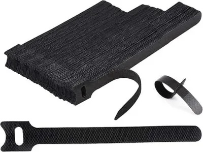 Produktbild von 100pcs Wiederverwendbare Kabelbinder in 3 Verschiedenen Längen-190mm/160mm/140mm
