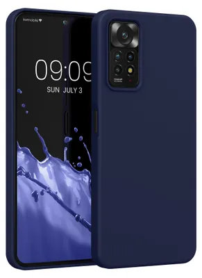 Produktbild von kwmobile Handyhülle für Xiaomi Redmi Note 11 Pro / Note 11 Pro (5G) / Note 12 Pro (4G) Hülle - Case Silikon - Kabelloses Laden - Schutzhülle Cover in
