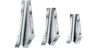 Immagine prodotto di SIMPSON Strong-Tie Knaggen KNAG130-B Dim.125x80x2mm ETA 06/0106 TZN - KNAG130